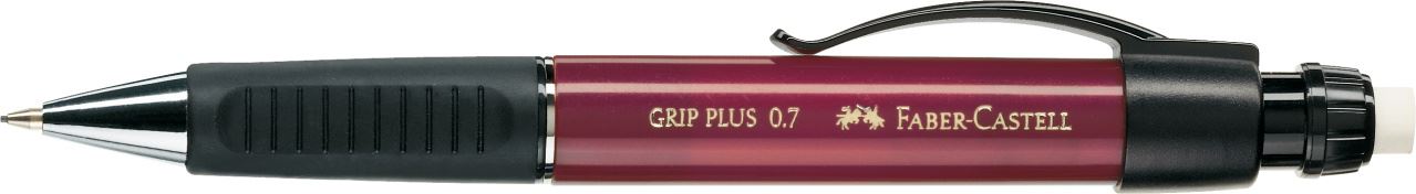 Faber-Castell - Grip Plus mechanical pencil, 0.7 mm, red metallic