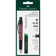 Faber-Castell - Grip Plus mechanical pencil set, 1.4 mm, 3 pieces