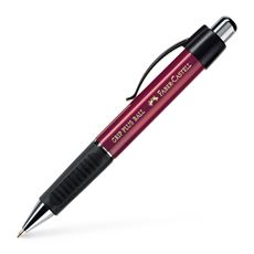 Faber-Castell - Grip Plus Ball ballpoint pen, M, red metallic 