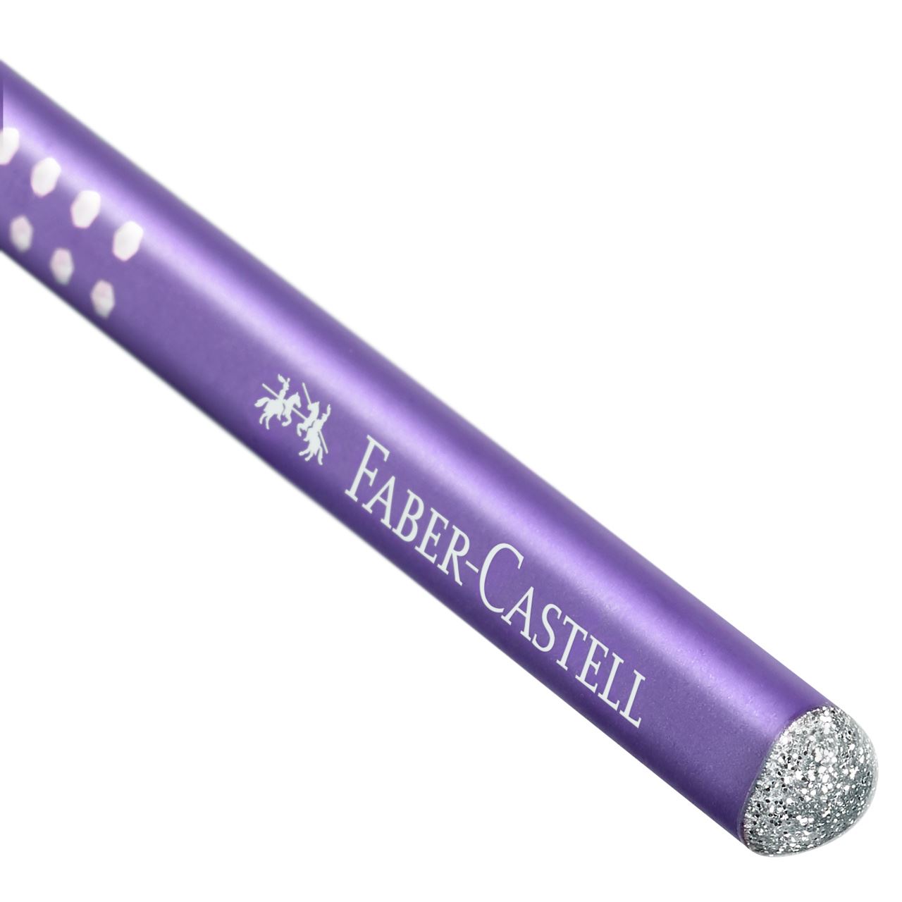 Faber-Castell - Sparkle graphite pencil, pearl purple