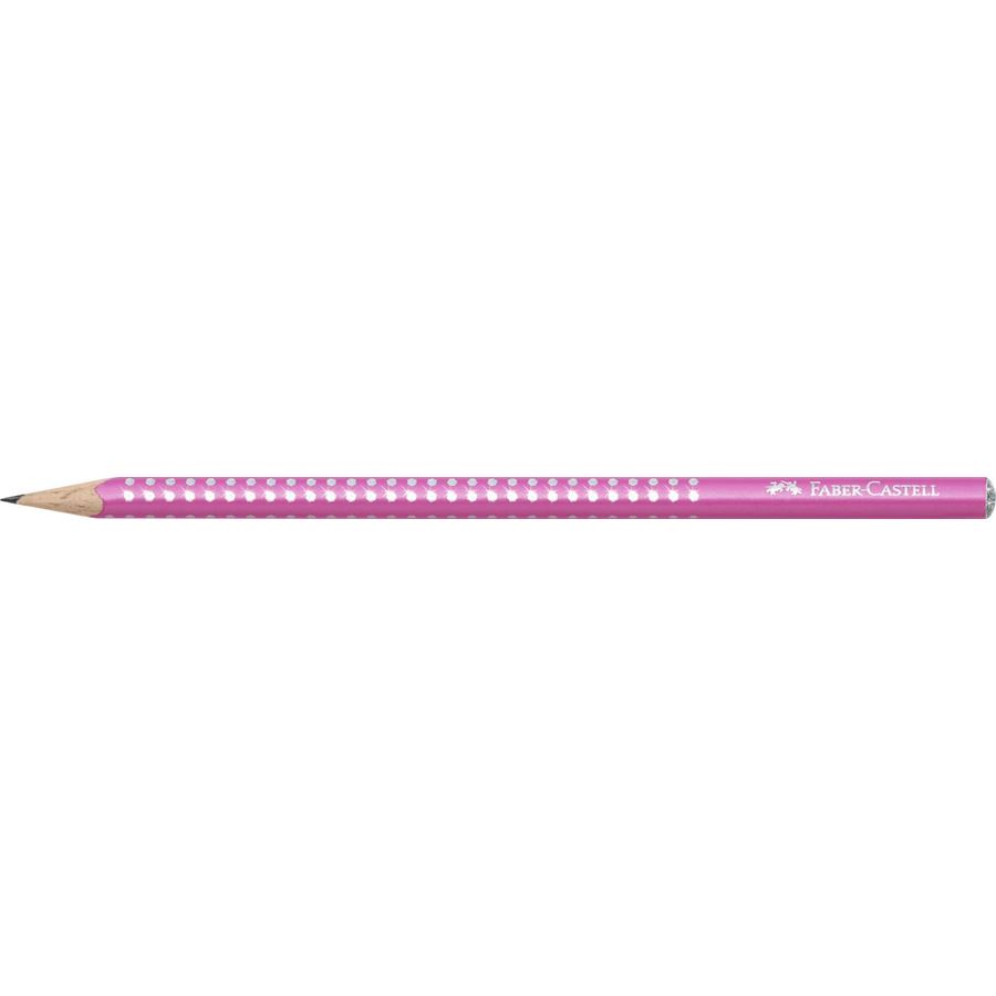 Faber-Castell - Sparkle graphite pencil, pearl pink