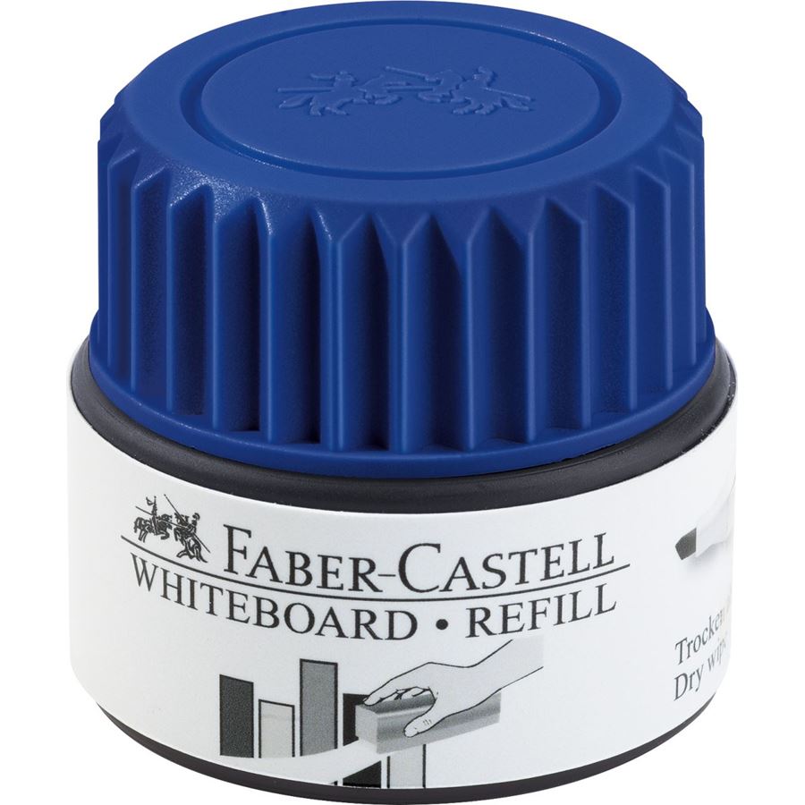 Faber-Castell - Grip Marker Whiteboard refill system, blue