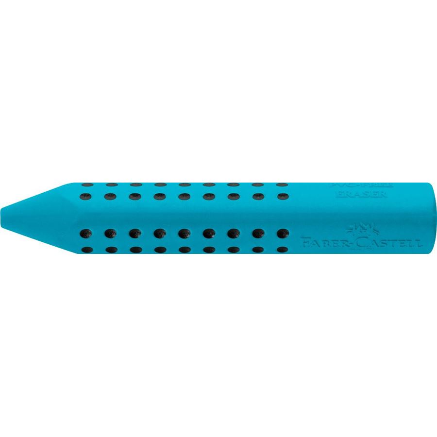 Faber-Castell - Grip 2001 triangular eraser, turquoise