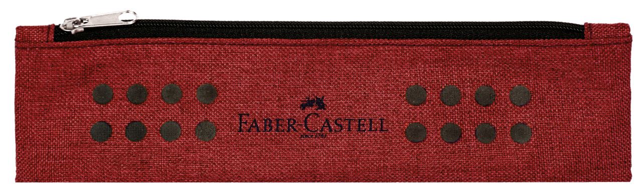 Faber-Castell - Grip pencil pouch, marsala red