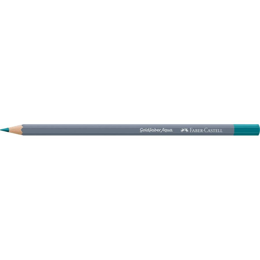 Faber-Castell - Goldfaber Aqua watercolour pencil, light cobalt turquoise