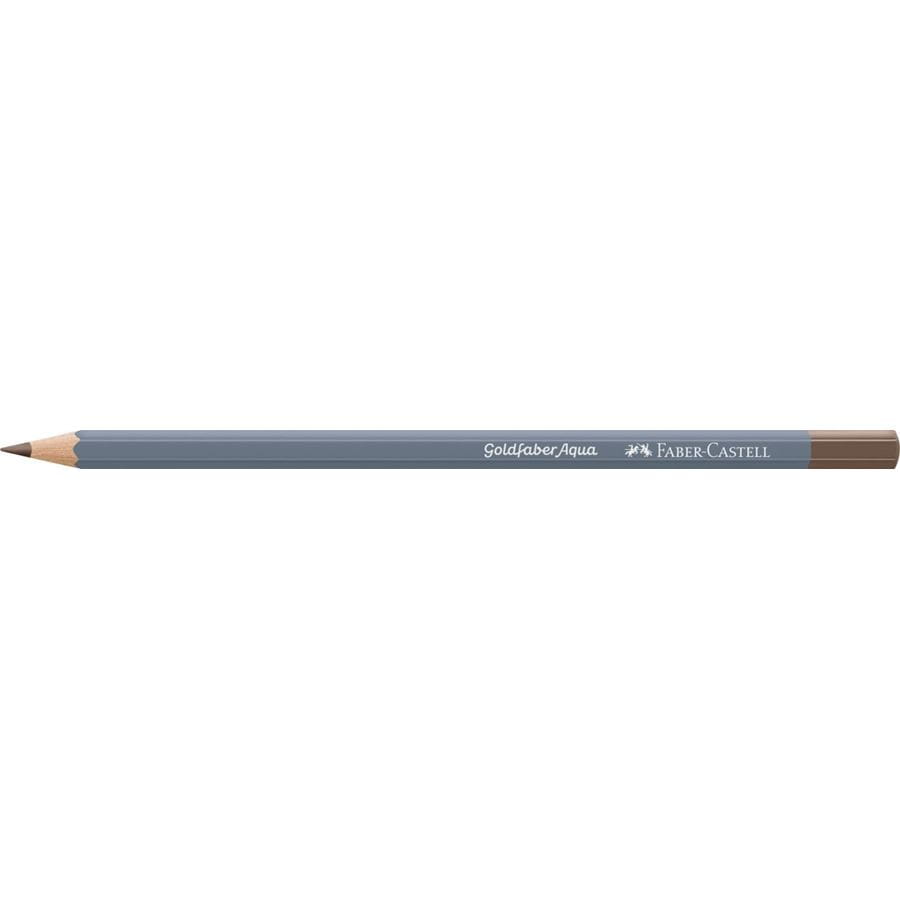 Faber-Castell - Goldfaber Aqua watercolour pencil, Van Dyck brown