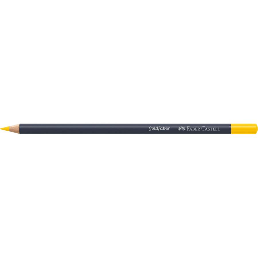 Faber-Castell - Goldfaber colour pencil, dark cadmium yellow