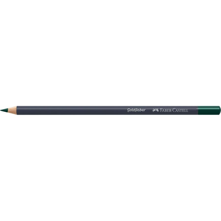 Faber-Castell - Goldfaber colour pencil, deep cobalt green