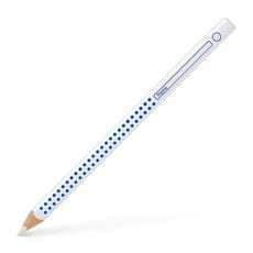 Faber-Castell - Jumbo Grip for dark surfaces colour pencil, white