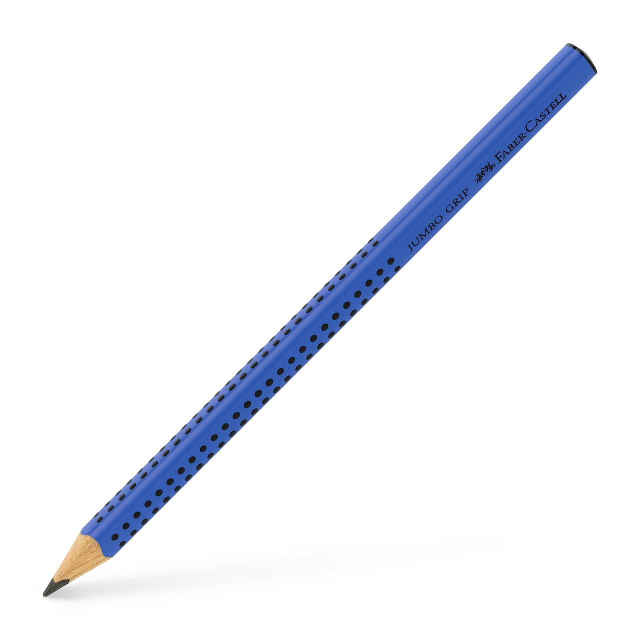 Faber-Castell - Jumbo Grip graphite pencil, blue