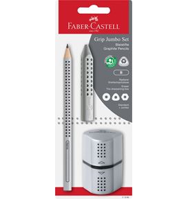 Faber-Castell - Jumbo Grip graphite pencil set, 3 pieces