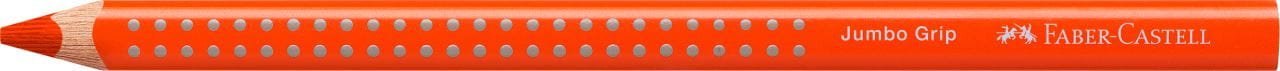 Faber-Castell - Jumbo Grip colour pencil, dark cadmium orange