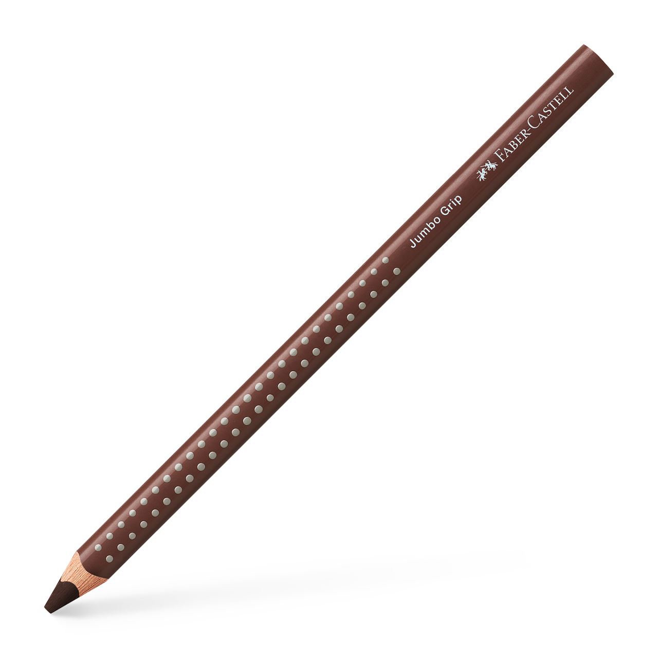 Faber-Castell - Jumbo Grip colour pencil, Van-Dyck brown