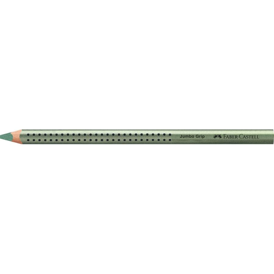 Faber-Castell - Jumbo Grip colour pencil, Green metallic