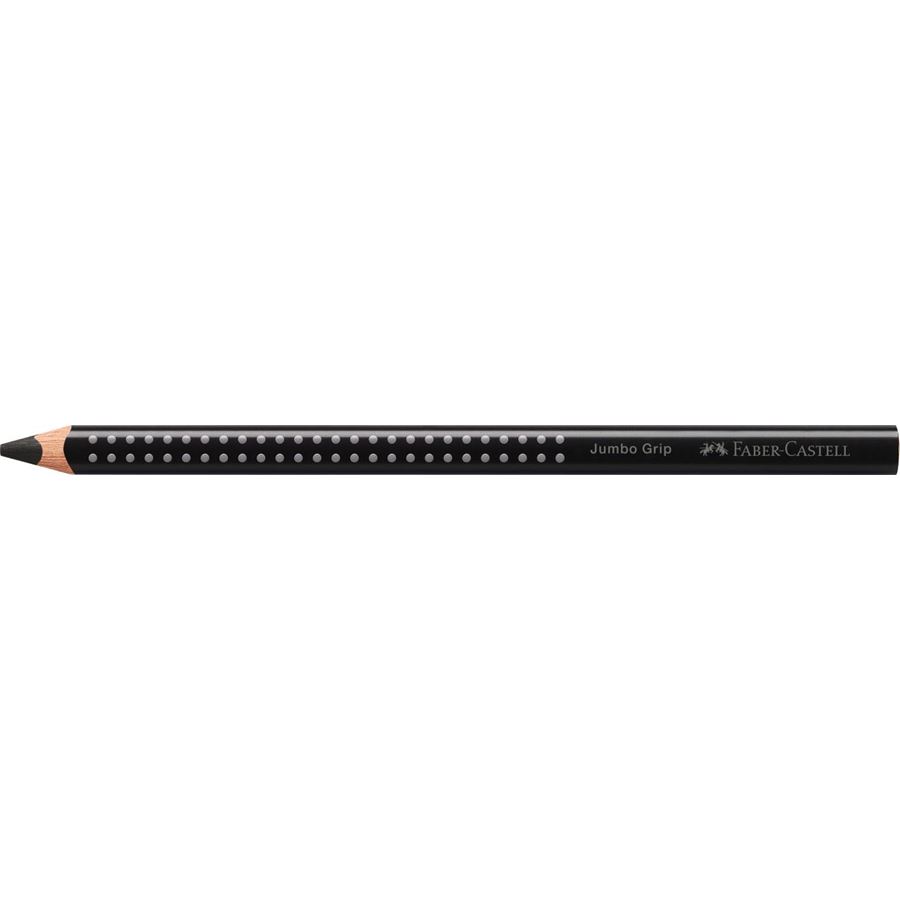 Faber-Castell - Jumbo Grip colour pencil, Black