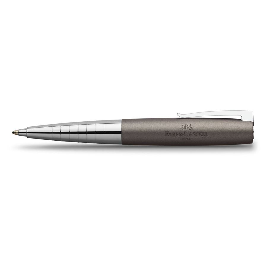Faber-Castell - Loom Metallic twist ballpoint pen, B, grey