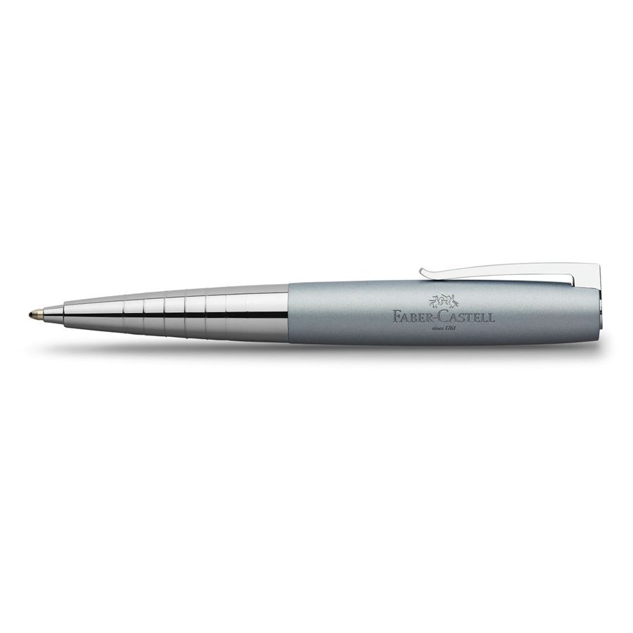 Faber-Castell - Loom Metallic twist ballpoint pen, B, light blue