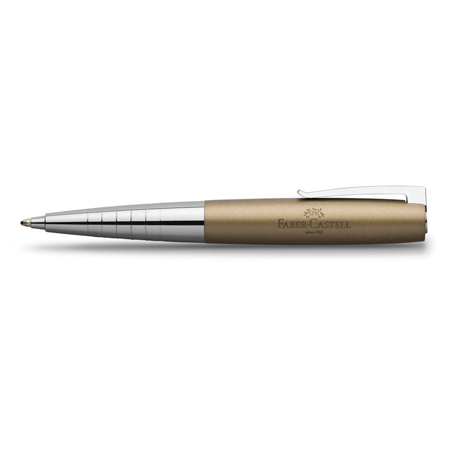 Faber-Castell - Loom Metallic twist ballpoint pen, B, olive green