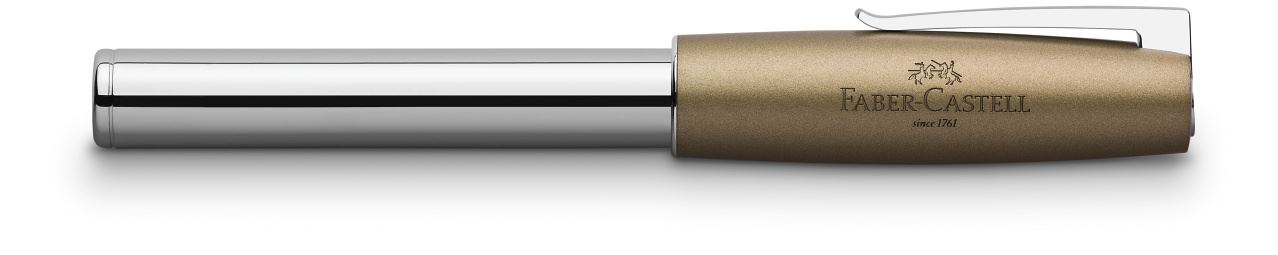 Faber-Castell - Loom Metallic rollerball, olive green