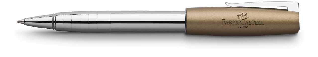 Faber-Castell - Loom Metallic rollerball, olive green
