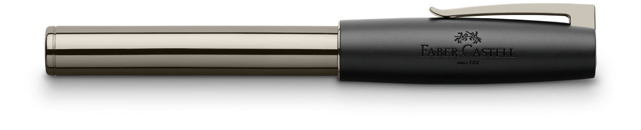 Faber-Castell - Loom Gunmetal rollerball, anthracite shiny