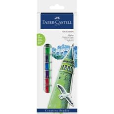 Faber-Castell - Starter set Oil colours, wallet of 12, 12x 12 ml tube