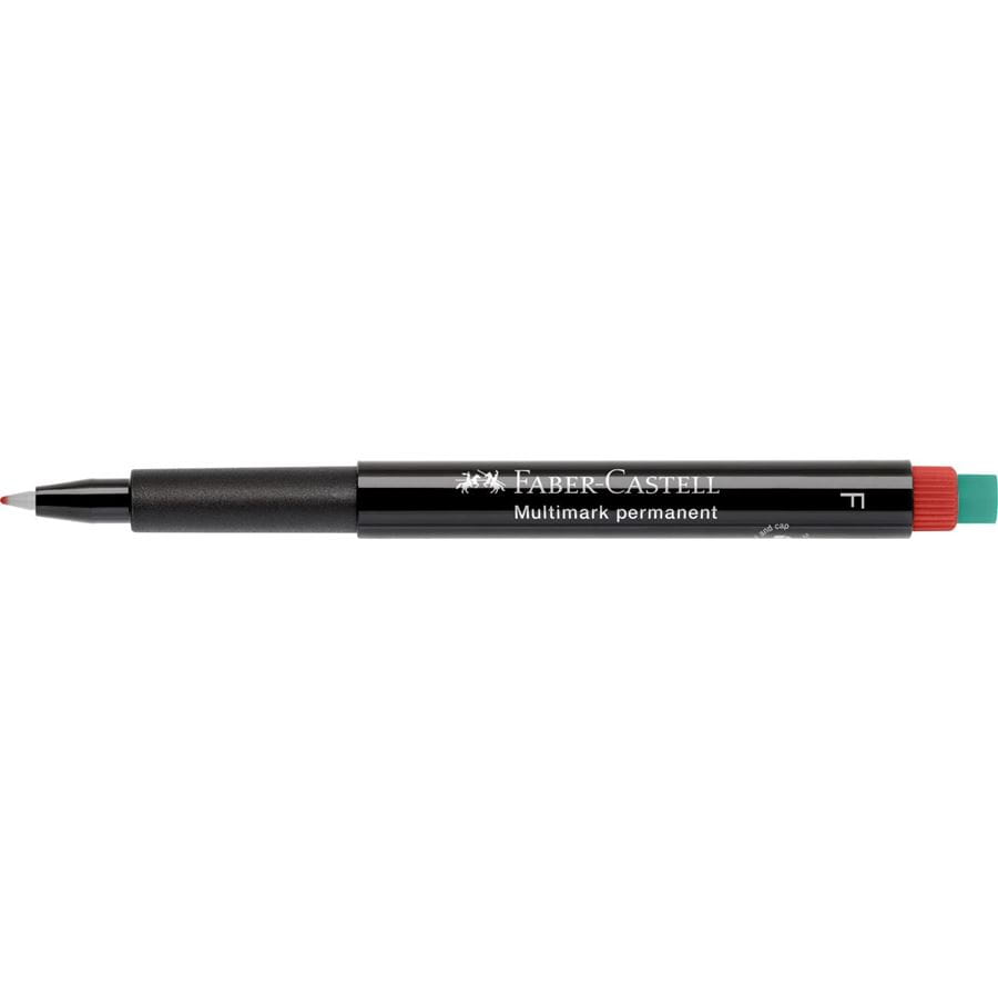 Faber-Castell - Multimark overhead marker permanent, F, red