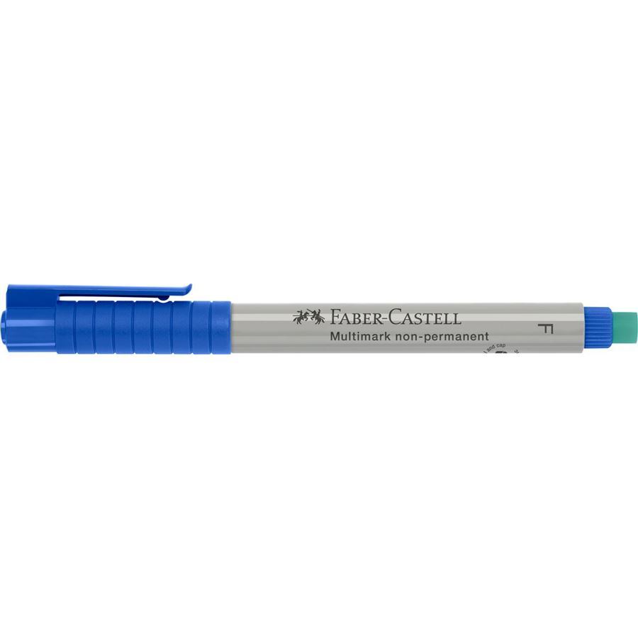 Faber-Castell - Multimark overhead marker water-soluble, F, blue