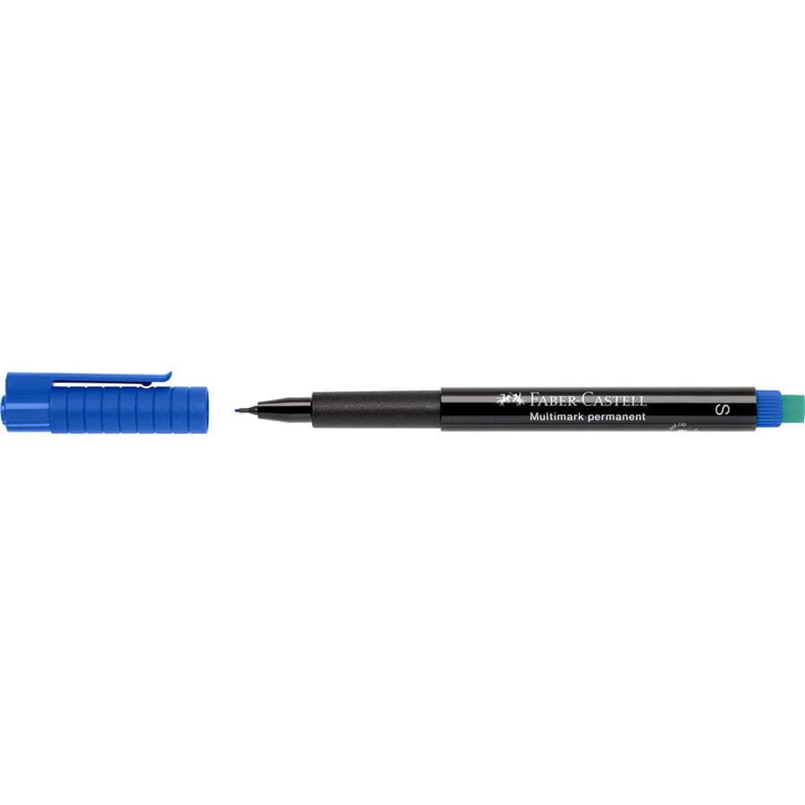 Faber-Castell - Multimark overhead marker permanent, S, blue