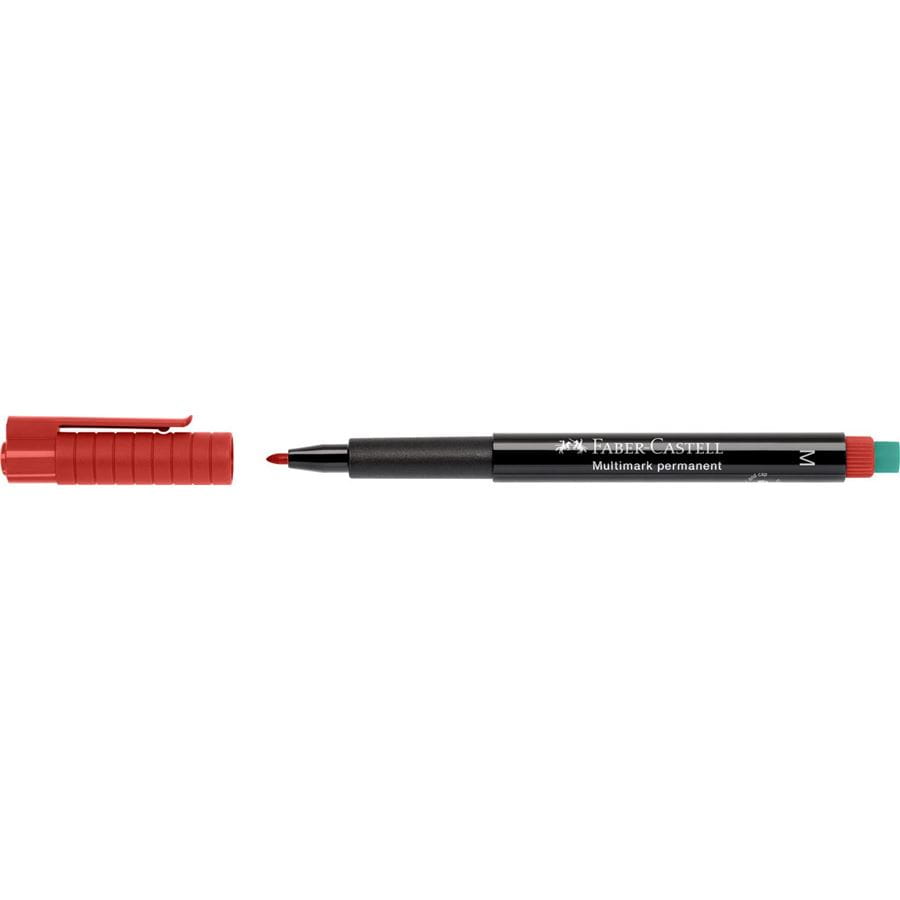 Faber-Castell - Multimark overhead marker permanent, M, red