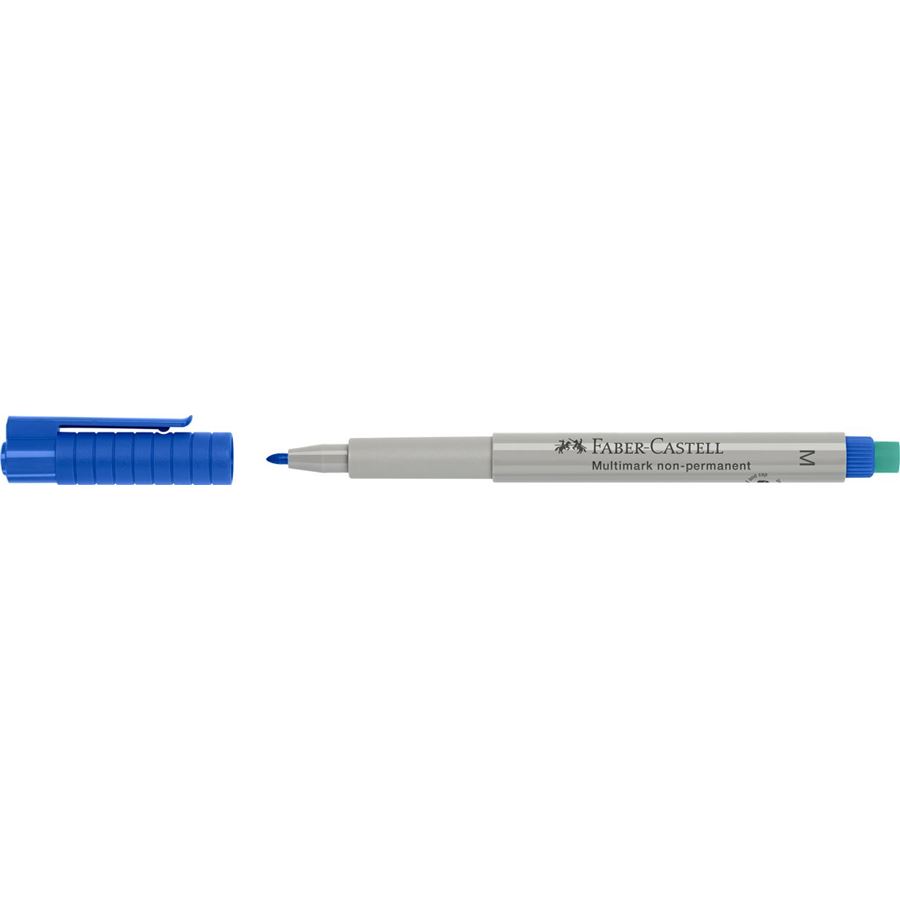 Faber-Castell - Multimark overhead marker water-soluble, M, blue