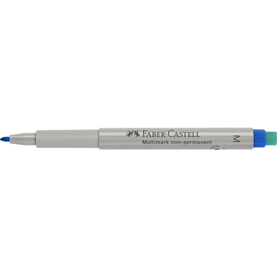Faber-Castell - Multimark overhead marker water-soluble, M, blue