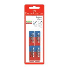 Faber-Castell - 7070-40 latex-free eraser, set of 4