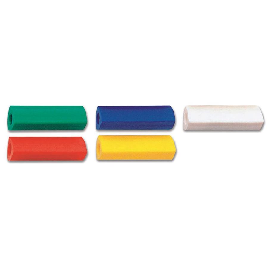 Faber-Castell - Eraser, triangular, slip-on, sorted colours