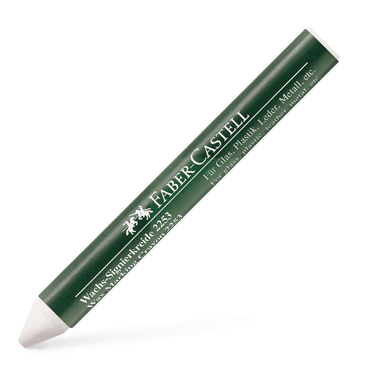 Faber-Castell - Wax crayon, white 