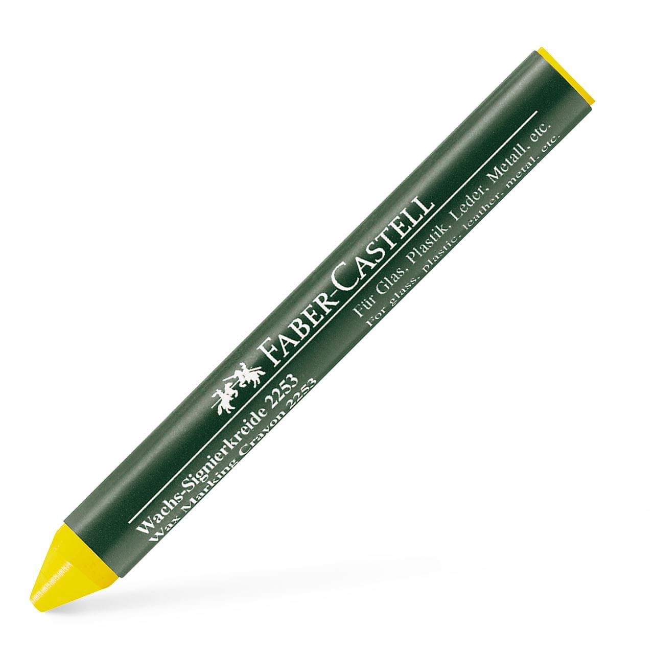 Faber-Castell - Wax crayon, yellow