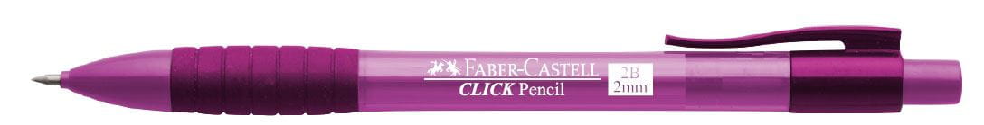 Faber-Castell - Mechancial pencil CLICK 2.0mm 2B purple