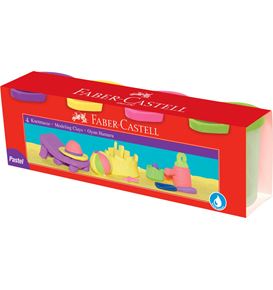 Faber-Castell - Vivid modelling clay in cardboard wallet