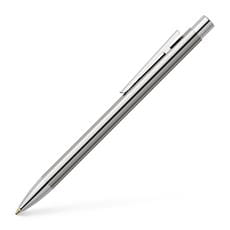 Faber-Castell - Neo Slim Stainless Steel ballpoint pen, B silver shiny