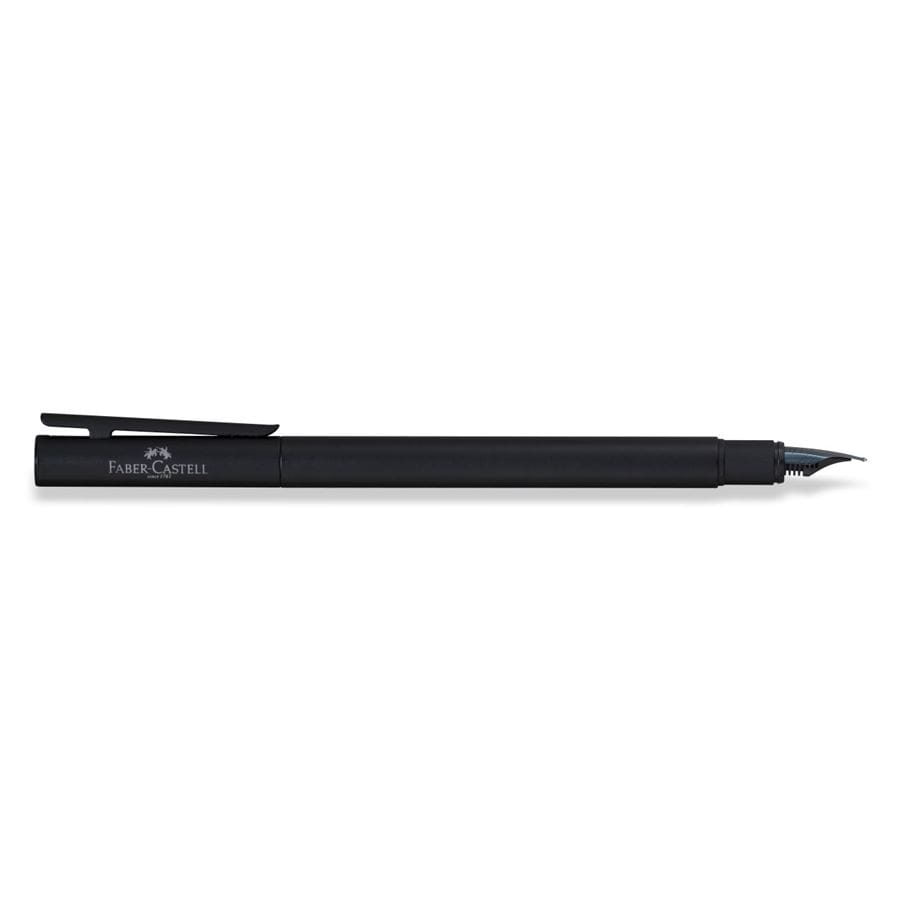 Faber-Castell - Neo Slim metal fountain pen, EF, black