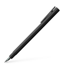 Faber-Castell - Neo Slim metal fountain pen, B, black