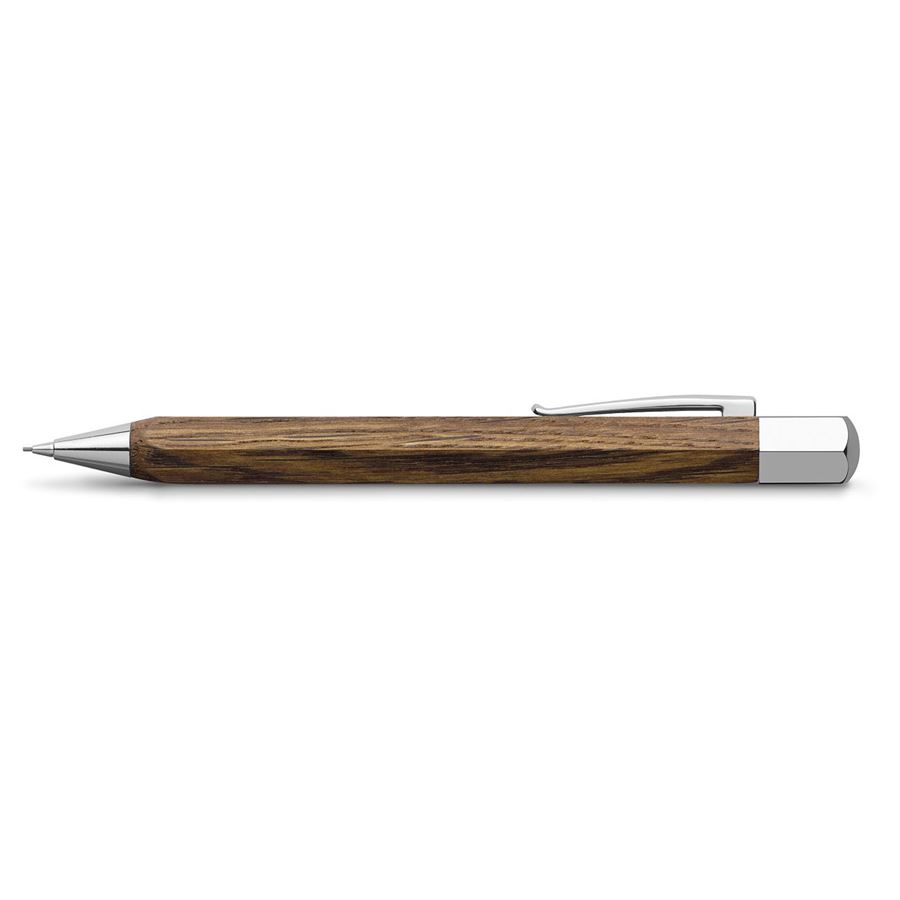 Faber-Castell - Ondoro smoked oak twist pencil, 0.7 mm