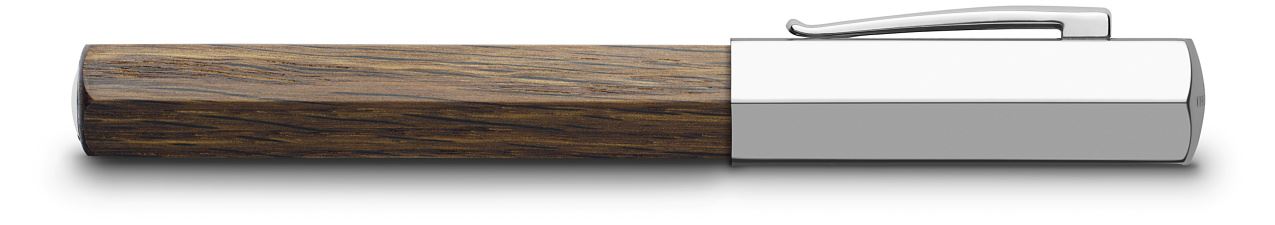 Faber-Castell - Ondoro smoked oak fountain pen, F