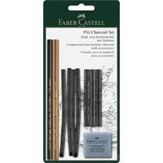 Faber-Castell - Pitt Charcoal set, 10 pieces