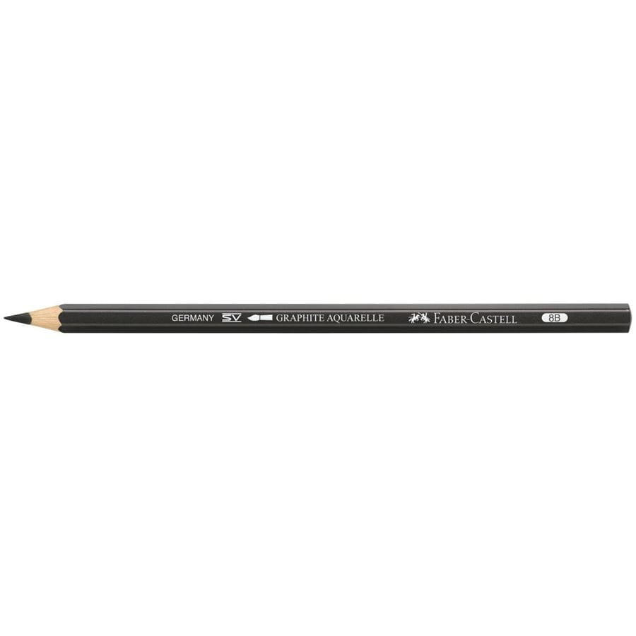 Faber-Castell - Graphite Aquarelle pencil, 8B