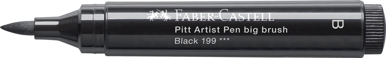 Faber-Castell - Pitt Artist Pen Big Brush India ink pen, black