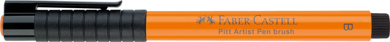 Faber-Castell - Pitt Artist Pen Brush India ink pen, orange glaze