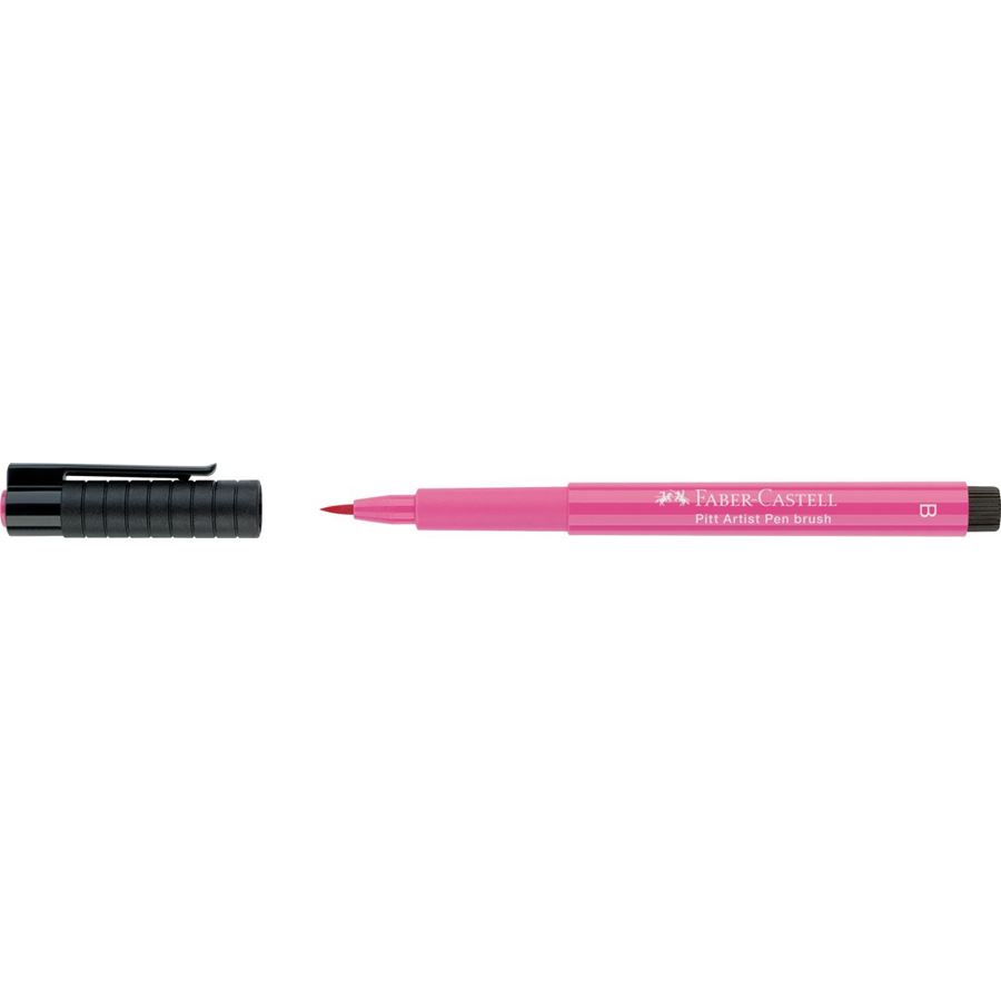 Faber-Castell - Pitt Artist Pen Brush India ink pen, pink madder lake