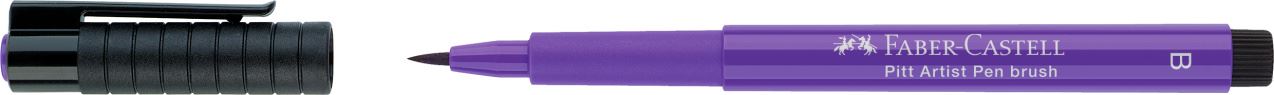 Faber-Castell - Pitt Artist Pen Brush India ink pen, purple violet