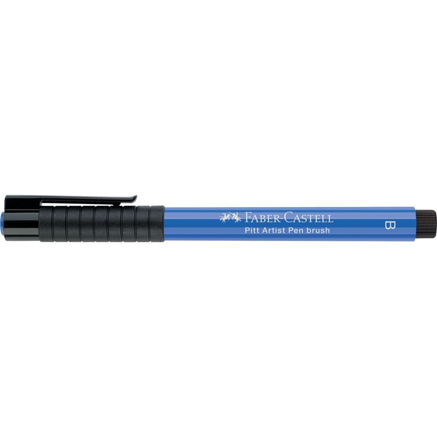 Faber-Castell - Pitt Artist Pen Brush India ink pen, cobalt blue